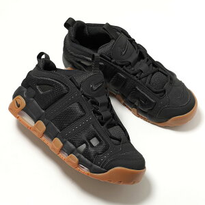 NIKE iCL Xj[J[ AIR MORE UPTEMPO LOW GA A Abve| FZ3055-003 Y [Jbg V[Y C 003/BLACK/BLACK-GUM-MED
