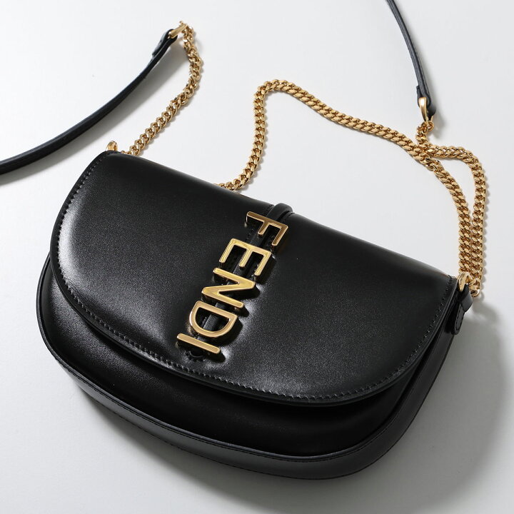 超希少] フェンディ FENDI ショルダーバッグ 刺繡 FF ステッチ 丸型 