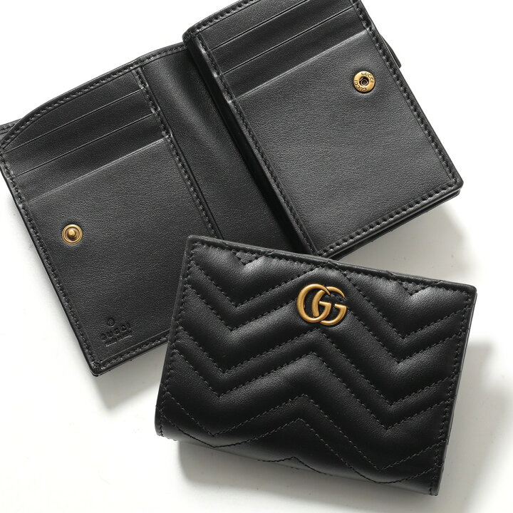 楽天市場】GUCCI グッチ 二つ折り財布 GGマーモント 773427 DTDHT 