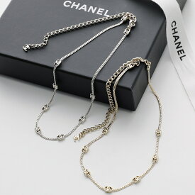 CHANEL シャネル ネックレス ABE254 B18058 B22040 レディース チョーカー デザインチェーン メタル ココマーク CCマーク カラー2色