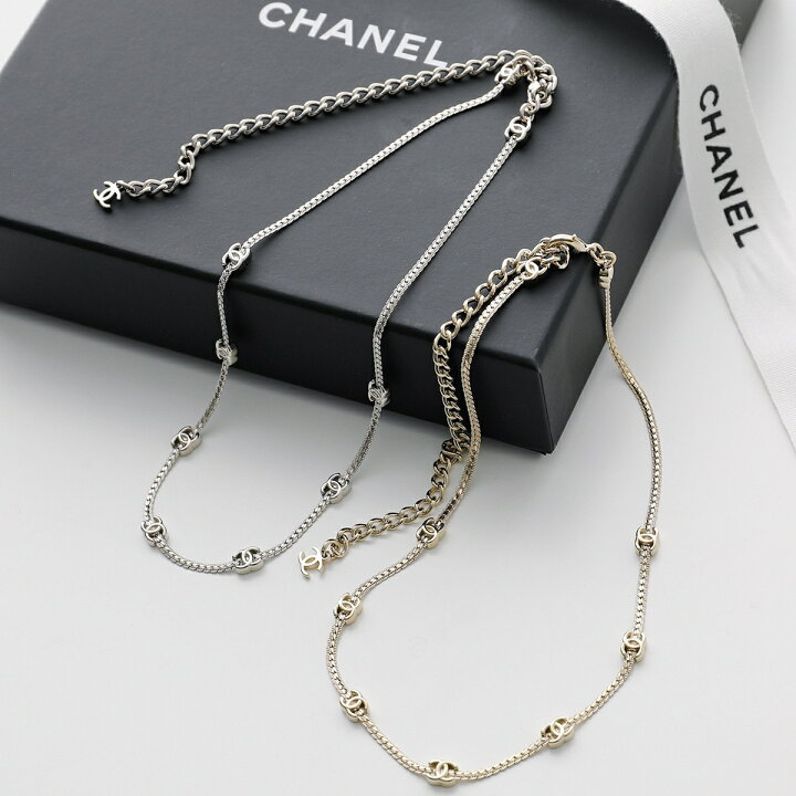 楽天市場】CHANEL シャネル ネックレス ABE254 B18058 B22040 