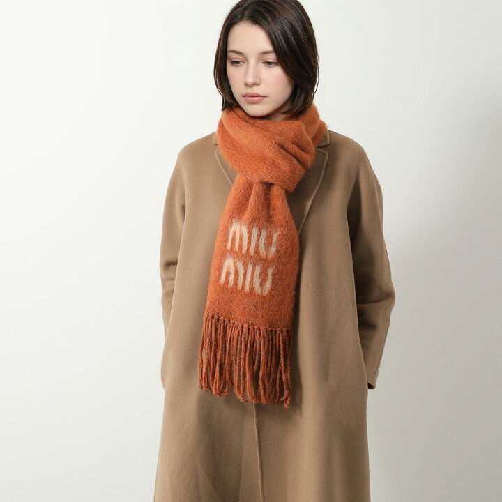 楽天市場】MIUMIU ミュウミュウ マフラー 5FS062 2CQD レディース  