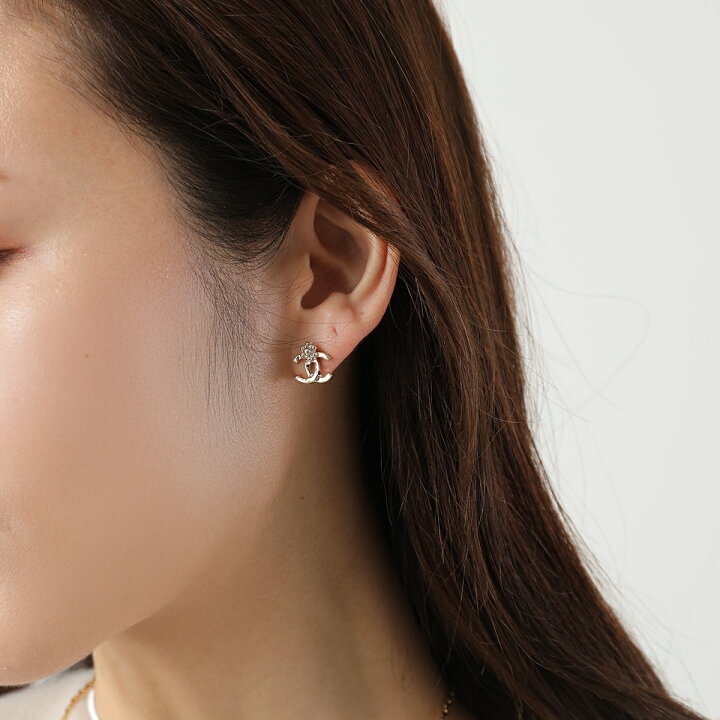 楽天市場】CHANEL シャネル ピアス ABG791 B23048 レディース ココ 