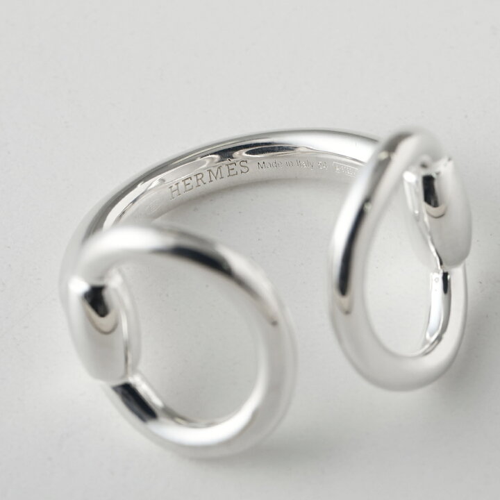 楽天市場】HERMES エルメス リング ノジカ Nausicaa Ring GM ナウシカ