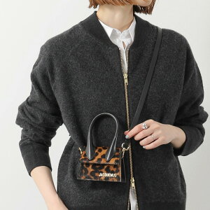 JACQUEMUS �W���b�N���X �}�C�N���o�b�O Le Chiquito 213BA001 3168 ���f�B�[�X �n���R ���I�p�[�h �V�����_�[�o�b�O �� PRINT-LEOPARD-BROWN 213BA0013168