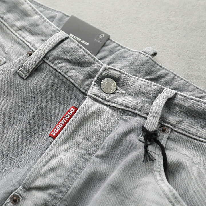 楽天市場】DSQUARED2 ディースクエアード デニムパンツ SKATER JEAN 