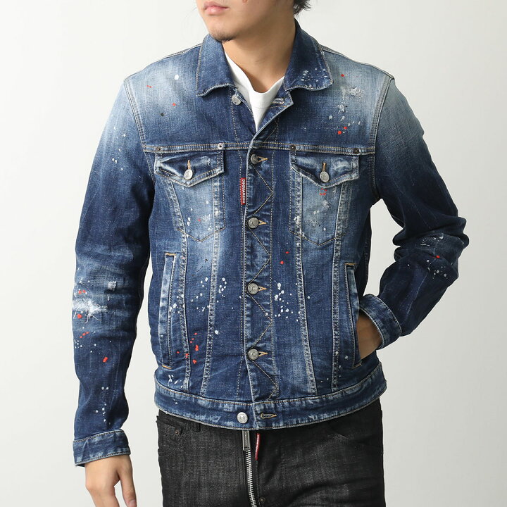 楽天市場】DSQUARED2 ディースクエアード デニムジャケット DAN JEAN 