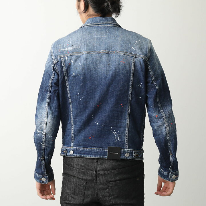 楽天市場】DSQUARED2 ディースクエアード デニムジャケット DAN JEAN 