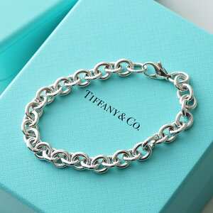 Tiffany&Co. �e�B�t�@�j�[ �u���X���b�g round link bracelet ���E���h �����N �u���X���b�g 21774057 ���f�B�[�X �~�f�B�A�� �`�F�[�� �X�^�[�����O�V���o�[ �A�N�Z�T���[ Silver