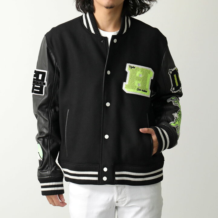 楽天市場】HYDROGEN ハイドロゲン スタジャン COLLEGE JACKET ME0002 