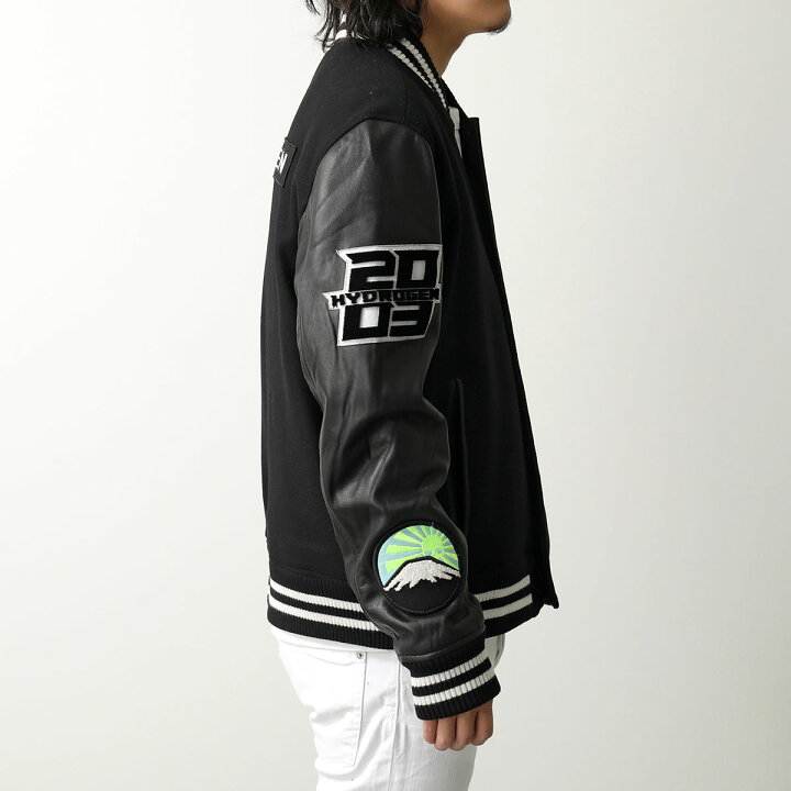 楽天市場】HYDROGEN ハイドロゲン スタジャン COLLEGE JACKET ME0002 