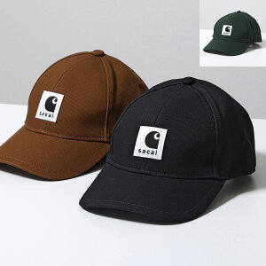 sacai × Carhartt WIP �T�J�C �J�[�n�[�g �R���{ �_�b�N�L���b�v Duck Cap 25-00996S �����Y �x�[�X�{�[���L���b�v �R�b�g�� �_�b�N�L�����o�X ���S �J���[3�F