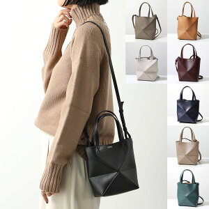 LOEWE ���G�x �g�[�g�o�b�O PUZZLE FOLD TOTE MINI �p�Y�� �t�H���h �g�[�g �~�j A657V25X01 A779V25X19 ���f�B�[�X ���U�[ �V�����_�[�o�b�O �� �J���[11�F