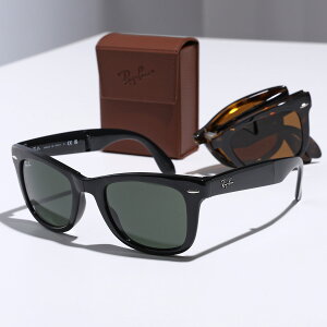 Ray-Ban ���C�o�� �T���O���X Wayfarer Folding Classic �E�F�C�t�@�[���[ �t�H�[���f�B���O �N���V�b�N RB4105 �����Y �E�F�����g���^ �Z���t���[�� �܂��� �A�C�E�F�A �J���[2�F