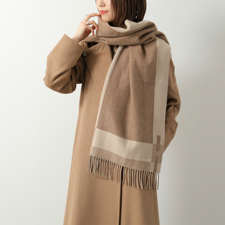 楽天市場】 HERMES エルメス マフラー 170×40 Hパッサン H Passant 