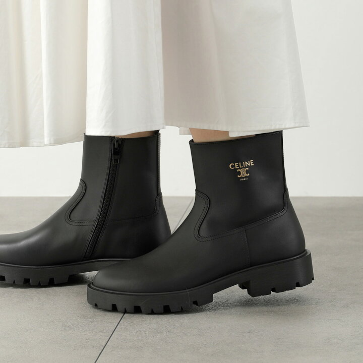 楽天市場】【38のみ】CELINE セリーヌ ショートブーツ MARGARET 