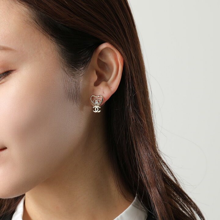 楽天市場】CHANEL シャネル ピアス ABH094 B23481 レディース ココ 
