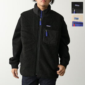 patagonia パタゴニア ベスト M'S CLASSIC RETRO-X VEST クラシック レトロX 23049 メンズ ボア スタンドカラー ロゴ カラー2色