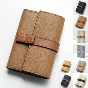 LOEWE ���G�x �O�܂���z SGC TRIFOLD WALLET �o�[�e�B�J�� �E�H���b�g �X���[�� C660S86X01 C660S86X04 ���f�B�[�X �A�i�O���� ���U�[ �~�j���z �J���[10�F