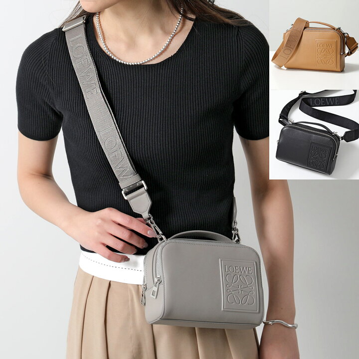 楽天市場】LOEWE ロエベ ショルダーバッグ MINI CAMERA CROSSBODY ミニ 