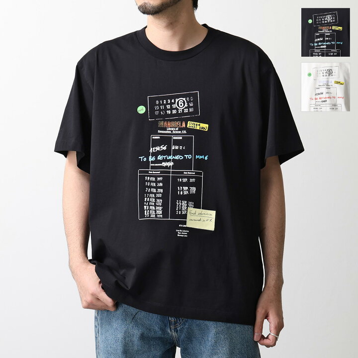 楽天市場】MM6 エムエムシックス メゾンマルジェラ Tシャツ SH0GC0070 