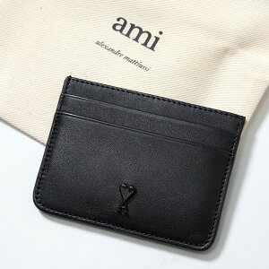 ami paris �A�~�p���X �J�[�h�P�[�X USL702 AL0138 ���f�B�[�X ���U�[ �n�[�g���S �~�j���z �p�X�P�[�X ������� 001/NOIR