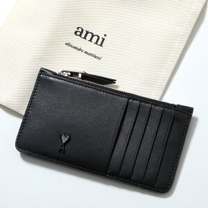 ami paris �A�~�p���X �R�C���P�[�X USL703 AL0138 ���f�B�[�X �J�[�h�P�[�X ���U�[ �t���O�����g�P�[�X �n�[�g���S �~�j���z 001/NOIR