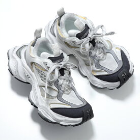 BALENCIAGA バレンシアガ スニーカー CARGO カーゴ 785756 W2MV1 レディース ローカット ダメージ加工 厚底 6cm シューズ 靴 9012/WHITE-GREY