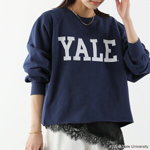 GOODROCKSPEED �O�b�h���b�N�X�s�[�h �g���[�i�[ YALE Sweatshirts �C�G�[�� 26YAL003W ���f�B�[�X �X�E�F�b�g �N���[�l�b�N ���� �l�C�r�[