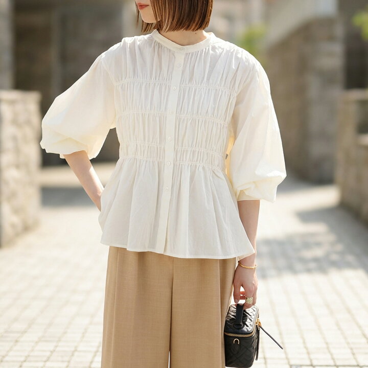 楽天市場】CHIGNON シニヨン ブラウス 1961-013KK レディース コットン 