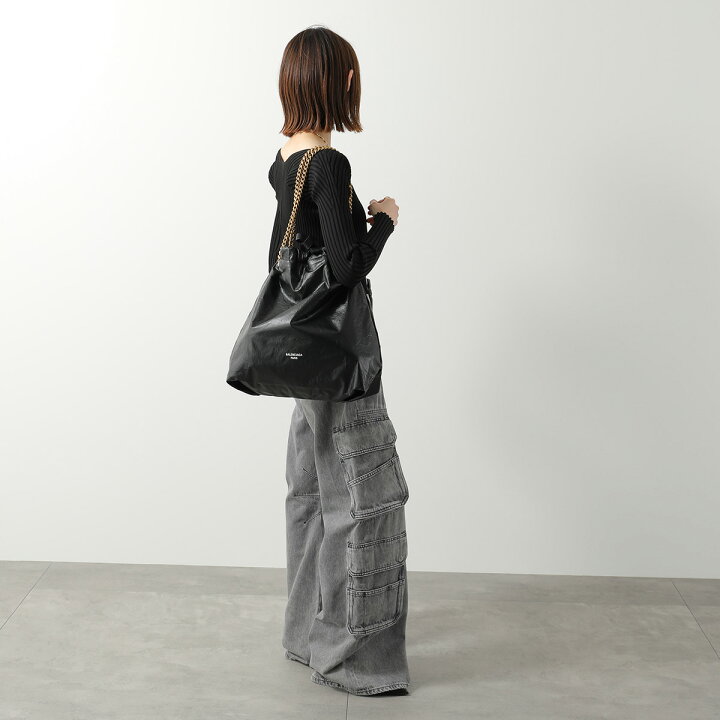 楽天市場】BALENCIAGA バレンシアガ ショルダーバッグ CRUSH TOTE M 