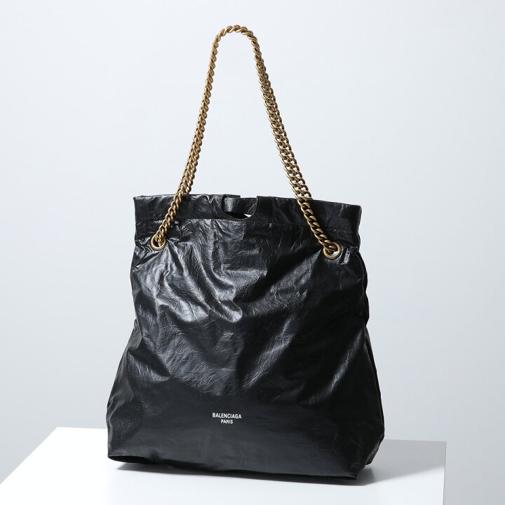 楽天市場】BALENCIAGA バレンシアガ ショルダーバッグ CRUSH TOTE M 