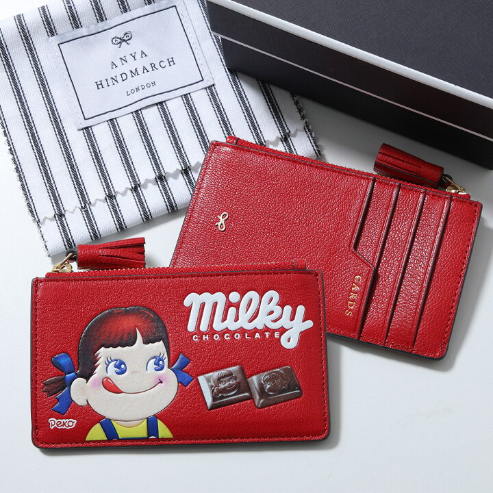 楽天市場】ANYA HINDMARCH アニヤハインドマーチ コインケース Milky 