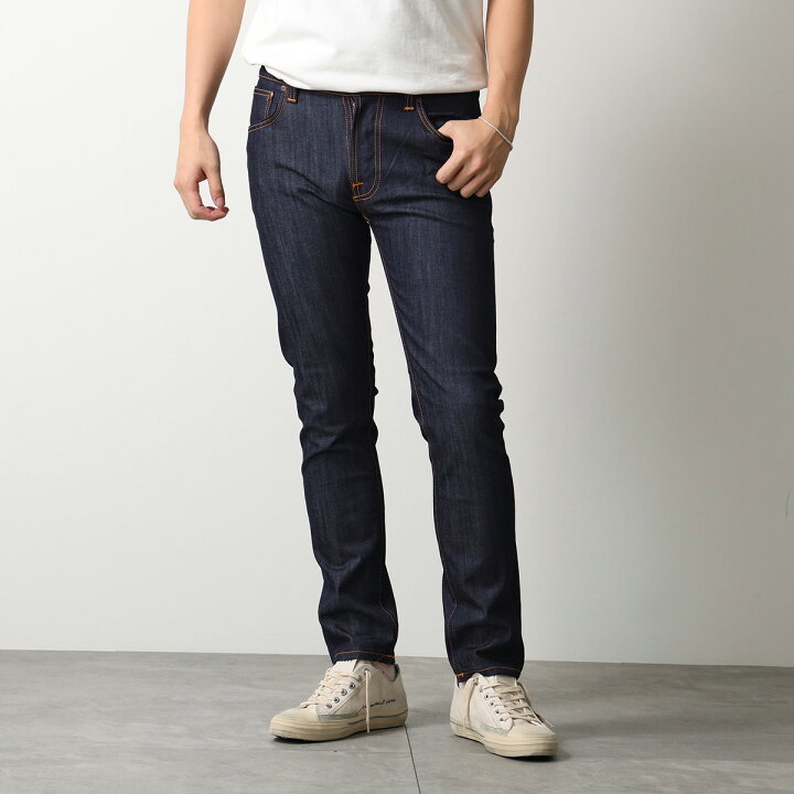 Nudie Jeans」 スキニーデニムパンツ 27 ネイビー メンズ 楽天市場 
