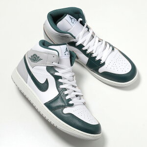 NIKE �i�C�L �X�j�[�J�[ AIR JORDAN 1 MID SE �G�A �W���[�_�� FQ7720-103 �����Y �~�b�h�J�b�g �n�C�J�b�g �V���[�Y �C WHITE-OXIDIZED-GREEN-SAIL
