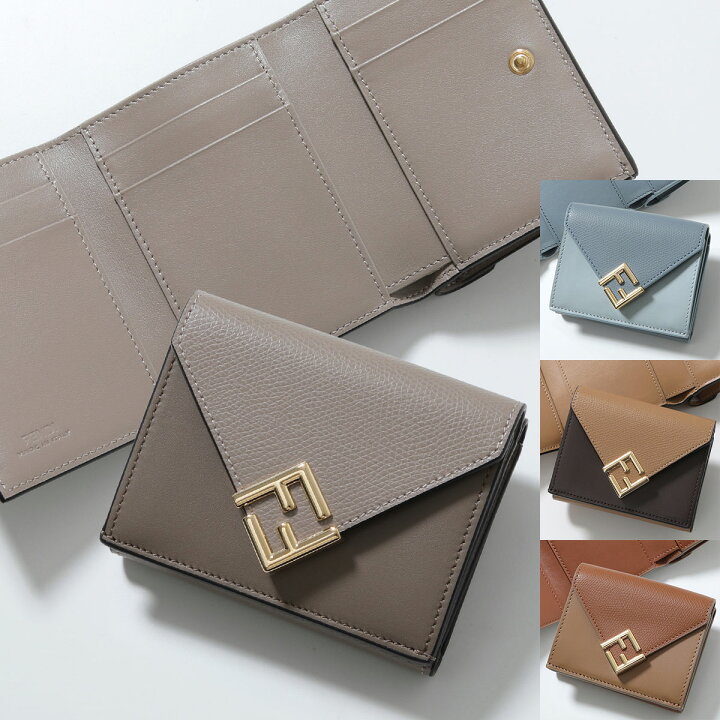 楽天市場】FENDI フェンディ 三つ折り財布 8M0480 ALV4 レディース FF 
