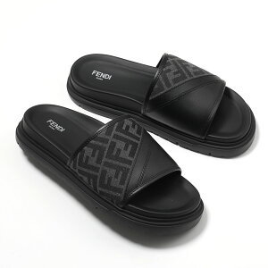 FENDI �t�F���f�B �X���C�h�T���_�� DIAGONAL �_�C�A�S�i�� 7X1674 AF5T �����Y FF���S �W���K�[�h �V���[�Y �C F1OOG/NERO+NER+GRIGIO-NERO 7X1674AF5TF1OOG