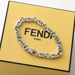 FENDI �t�F���f�B �u���X���b�g O LOCK �I�[���b�N 7AJ556 B08 �����Y FF���S �`�F�[�� �A�N�Z�T���[ F0TH0/PALLADIUM 7AJ556B08F0TH0