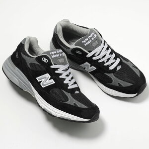 New Balance �j���[�o�����X �X�j�[�J�[ MR993BK �����Y ���[�J�b�g �X�E�F�[�h ���b�V�� Made in USA D�E�B�Y �y�� �V���[�Y �C �u���b�N