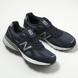 New Balance �j���[�o�����X �X�j�[�J�[ U990NV4 �����Y ���[�J�b�g ���b�V�� �X�E�F�[�h Made in USA 990v4 ENCAP �~�b�h�\�[�� D�E�B�Y �V���[�Y �C �l�C�r�[