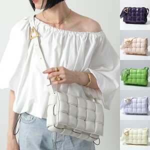 BOTTEGA VENETA �{�b�e�K���F�l�^ �V�����_�[�o�b�O �p�f�b�h �J�Z�b�g 591970 VCQR1 V13Y1 ���f�B�[�X �N���X�{�f�B�o�b�O ���U�[ �� �J���[7�F 591970VCQR19143