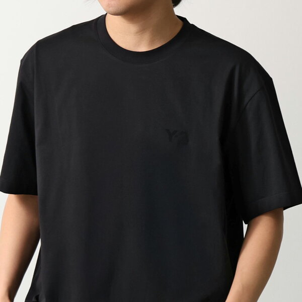 Y-3 ワイスリー Tシャツ REGULAR SHORT SLEEVE TEE レギュラー ショート スリーブ ティー KQ9783 メンズ 半袖 カットソー ロゴT BLACK