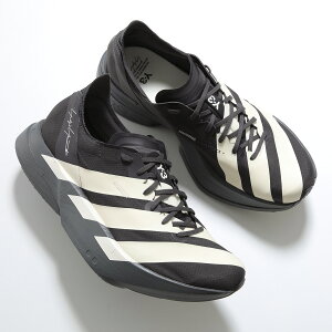 Y-3 ���C�X���[ �X�j�[�J�[ ADIOS PRO 4 �A�f�B�I�X �v�� KI6876 �����Y ���[�J�b�g 3�X�g���C�v�X �y�� 3.5cm �V���[�Y �C UTIBLK/UTIBLK/OWHITE