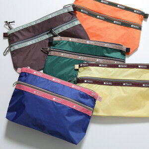 LeSportsac ���X�|�[�g�T�b�N �|�[�` ESSENTIAL �G�b�Z���V���� CLASSIC 2 ZIP POUCH 2261 ���f�B�[�X �i�C���� �y�� �R�X���|�[�` �������� ���S �J���[5�F