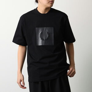 FRED PERRY �t���b�h�y���[ T�V���c Box Graphic T-Shirt M2404 �����Y ���[�������[�X �v�����g���S 102 BLACK