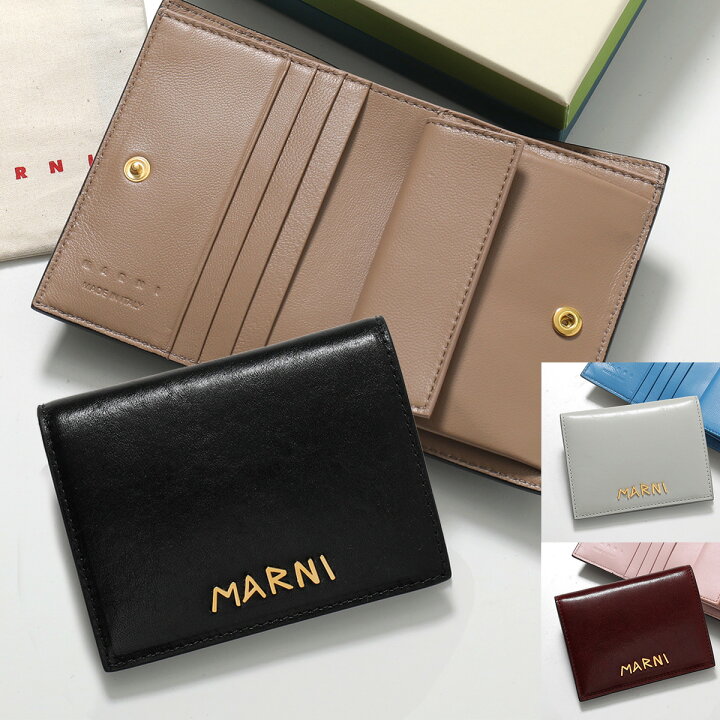 楽天市場】MARNI マルニ 二つ折り財布 PFMOQ14Q16 P8914 レディース 