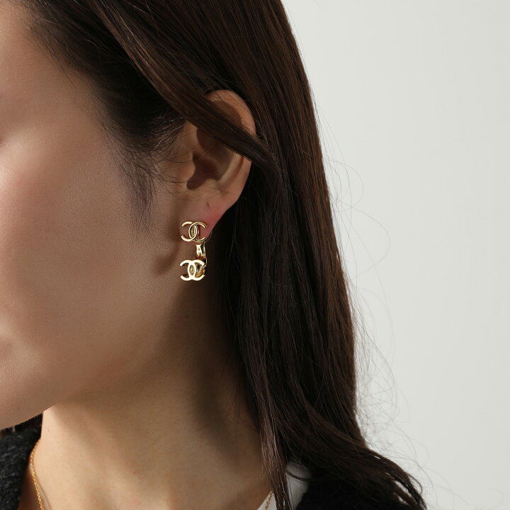 楽天市場】CHANEL シャネル スタッドピアス ABH472 B24200 レディース 