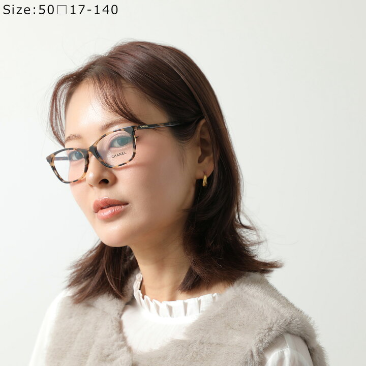 楽天市場】CHANEL シャネル メガネ 3414 レディース スクエア型 