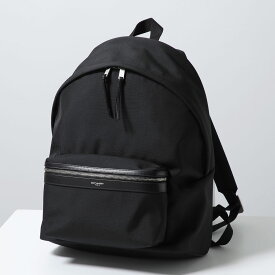 SAINT LAURENT サンローラン バックパック CITY シティ 534967 FAEYY メンズ キャンバス リュック 鞄 1000/NERO 534967FAEYY1000