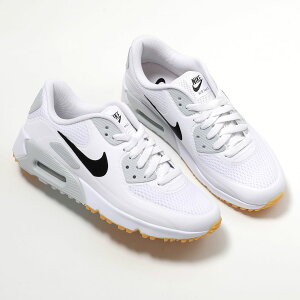 NIKE �i�C�L �X�j�[�J�[ AIR MAX 90 GOLF �G�A �}�b�N�X 90 �S���t HV9305-102 ���f�B�[�X ���[�J�b�g �h�����H ���b�t���A�E�g�\�[�� �C 102/WHITE-BLACK